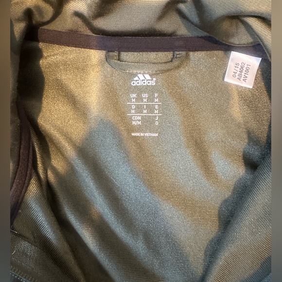Adidas Green Track Jacket - Picture 3 of 4